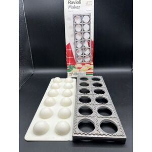 VTG Villaware Classic Italian‎ Ravioli Maker 5400 Makes 12 Square Raviolis